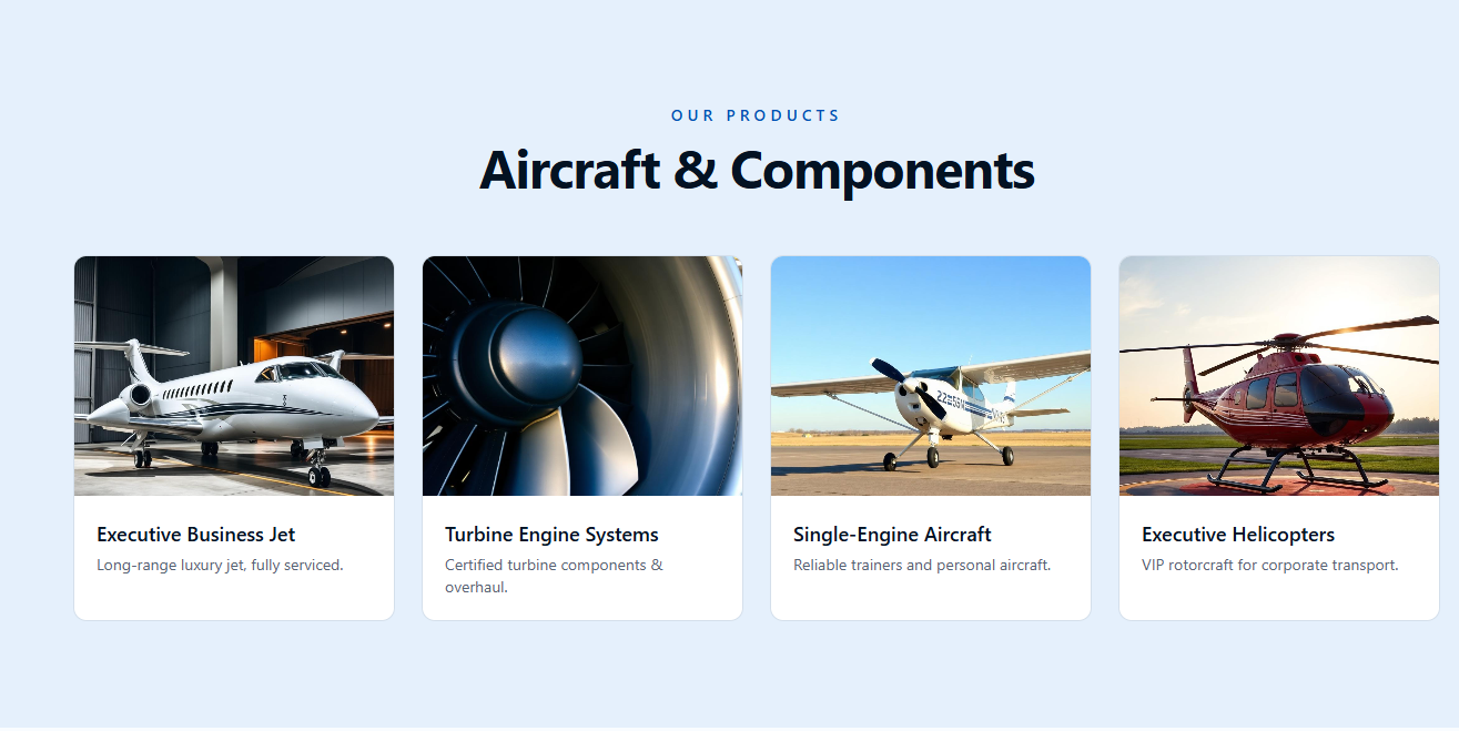 Aircraft Catalog Example