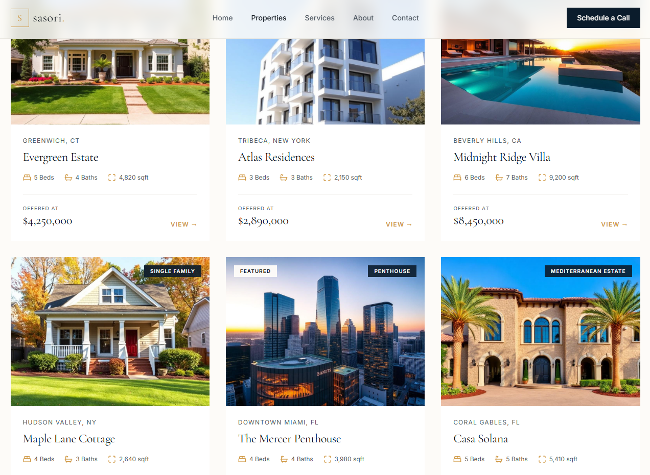 Real Estate Example 2