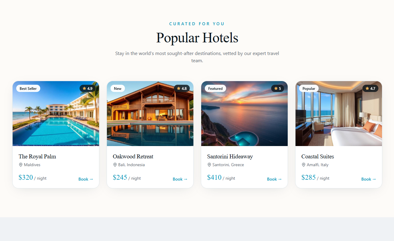 Hotel Booking Example