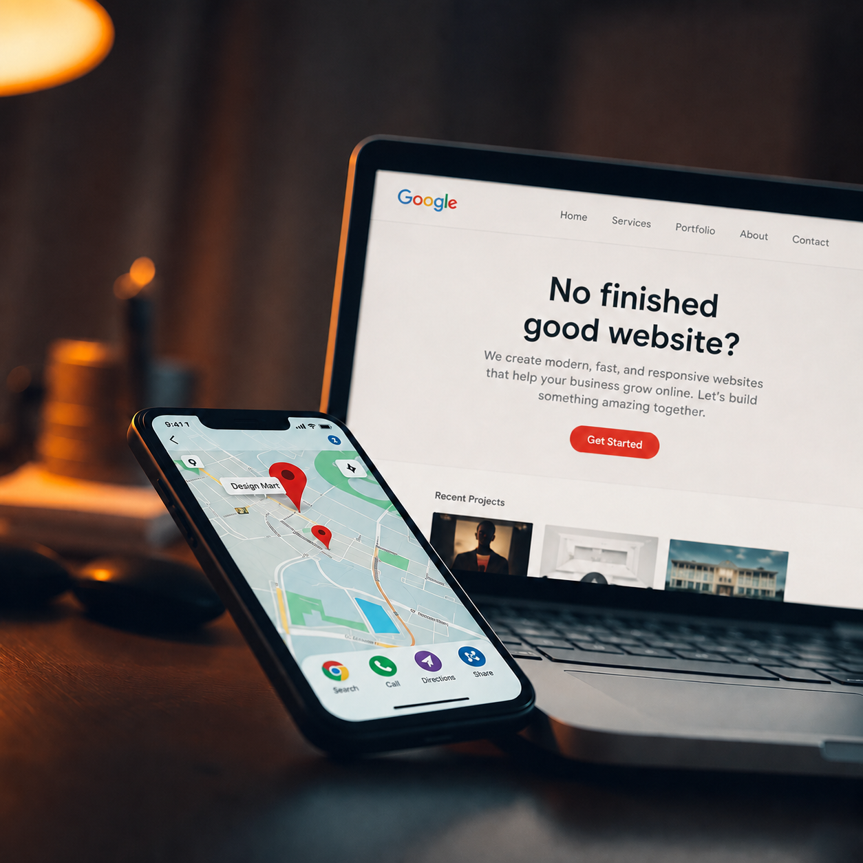 Why Google Maps Isn't Enough Without a Good Website